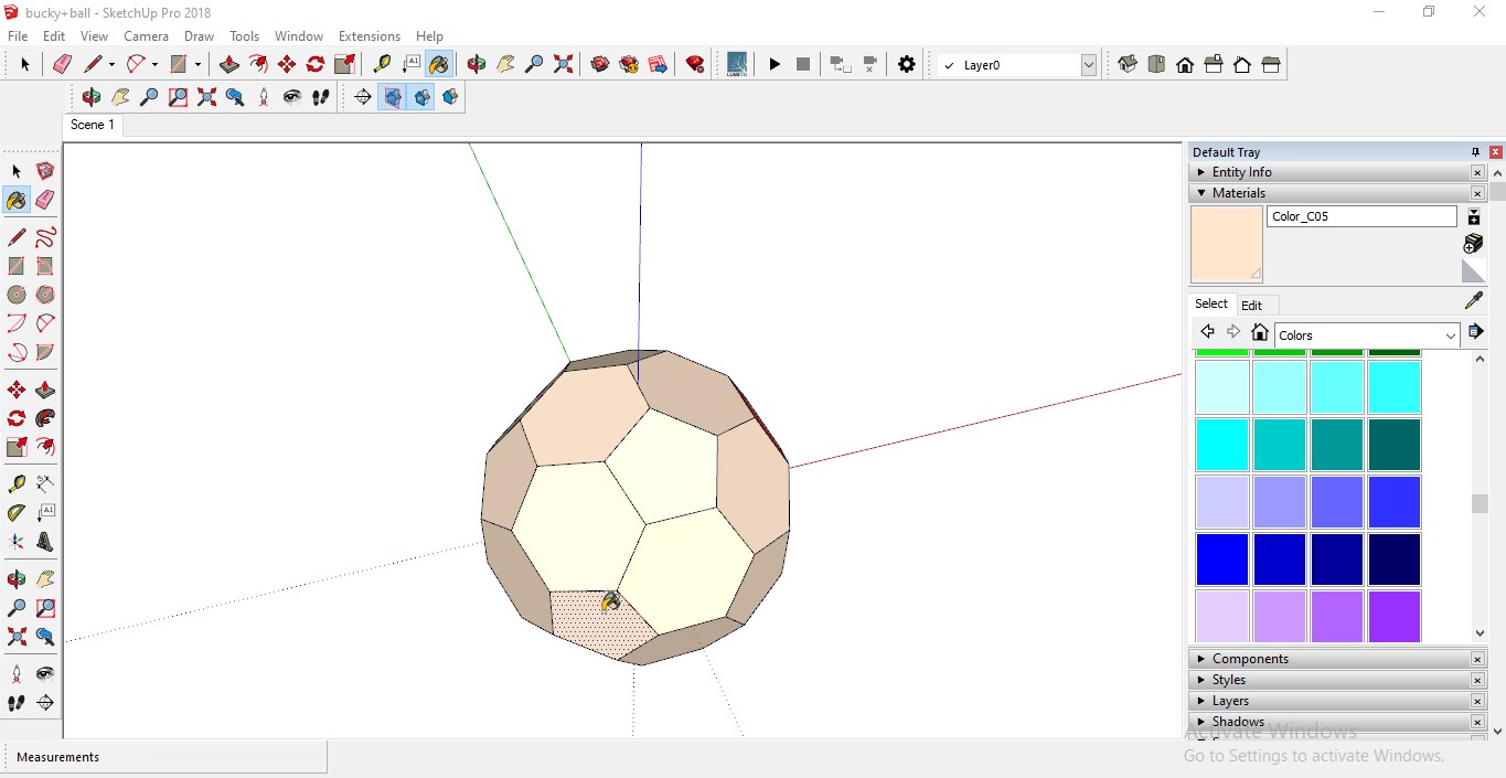 PAINT IN SKETCHUP