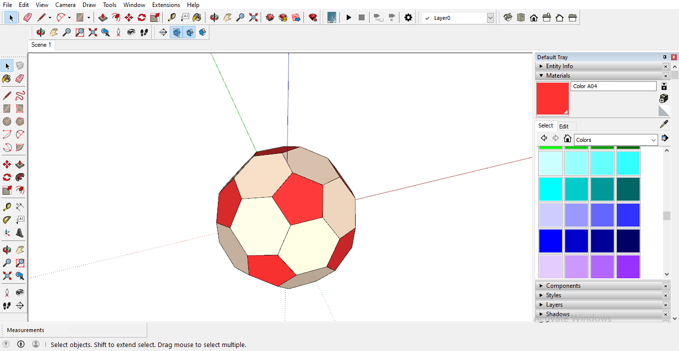 PAINT BUCKET SKETCHUP