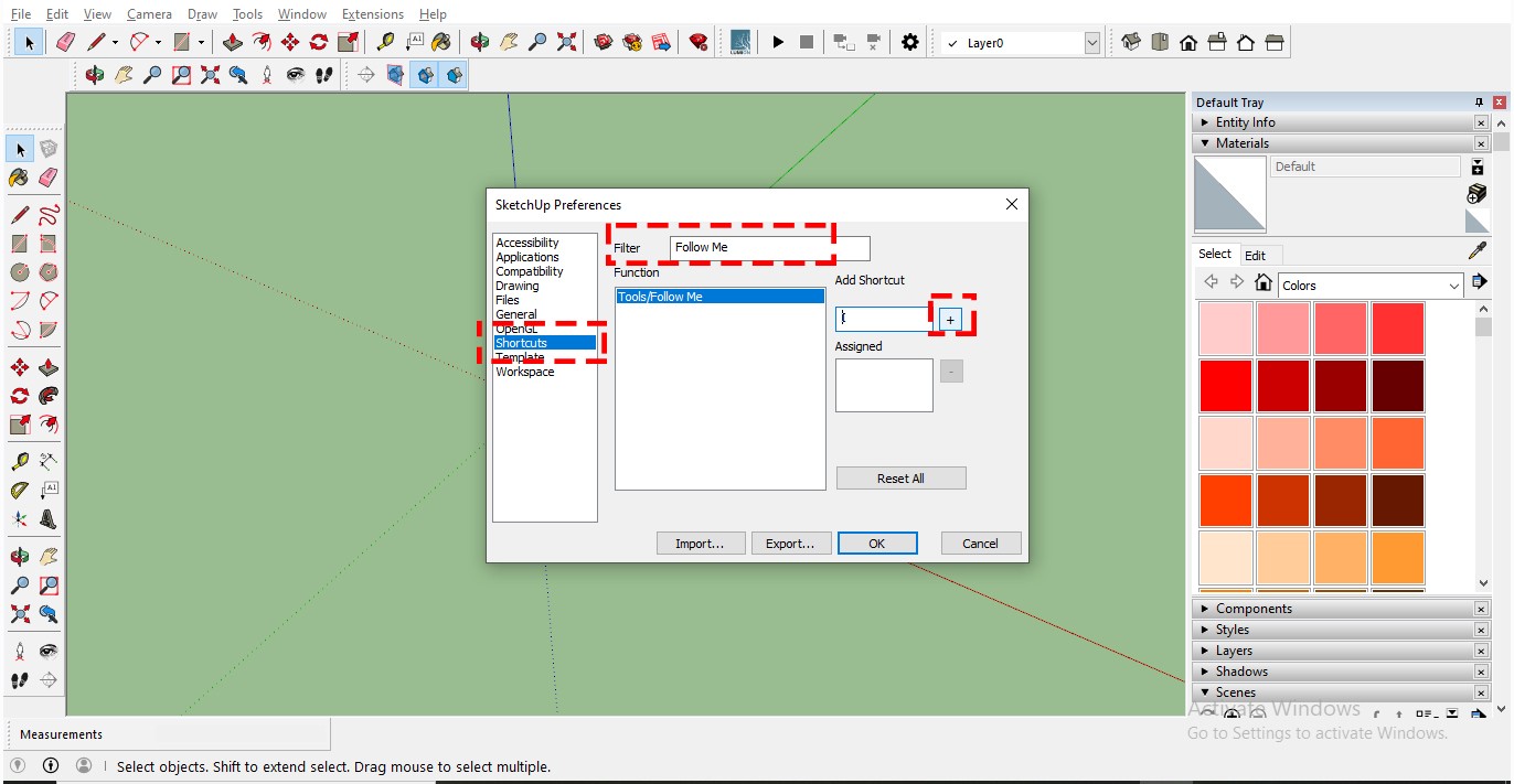 texture in sketchup