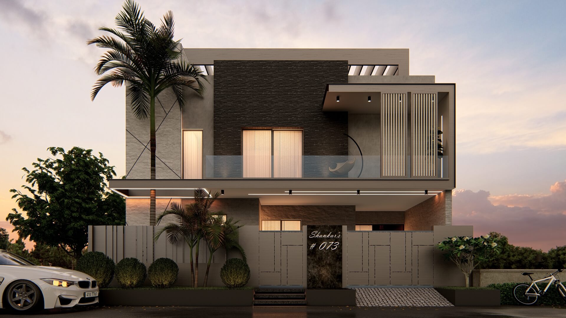 18+ Modern Façade Elevation Ideas - Aastitva