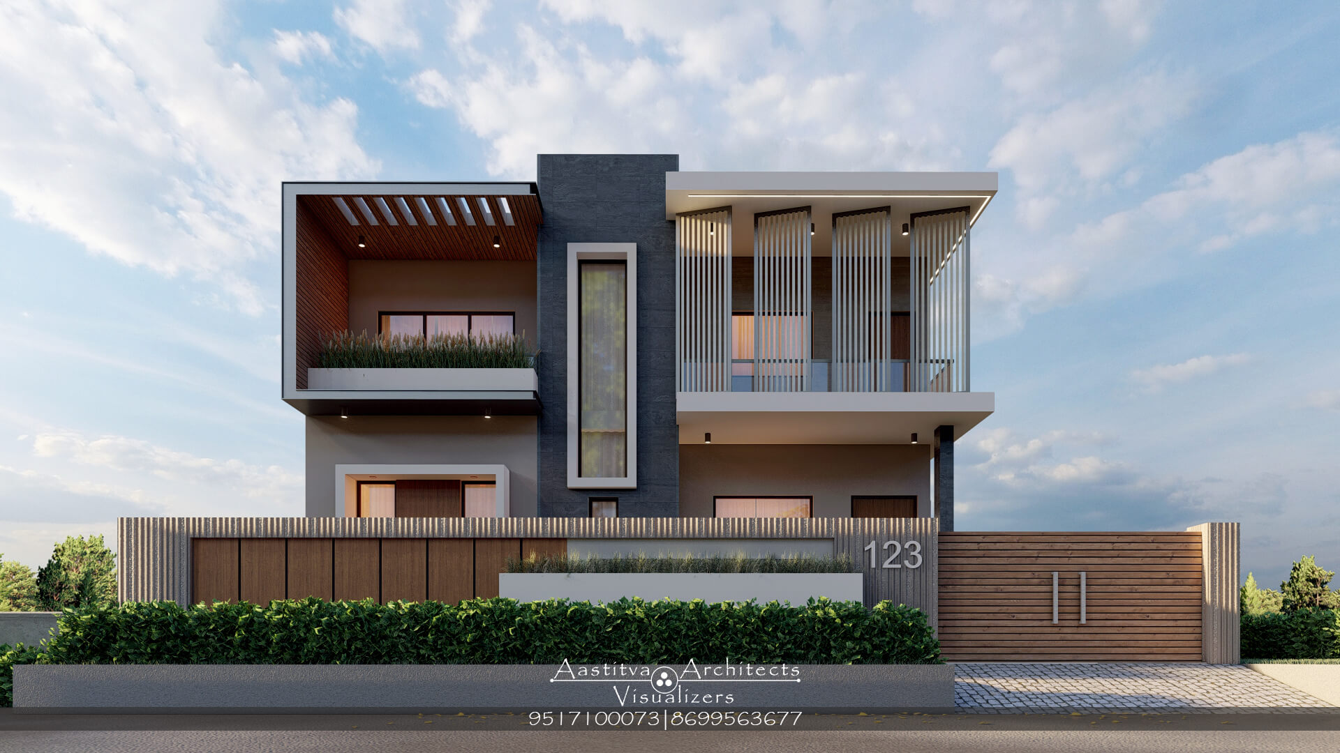 20+ 1800 Sqft Modern Style Elevation Design Ideas. - Aastitva